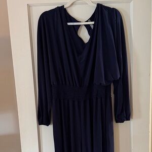 Last Tango Navy Blue Women's Pantsuit